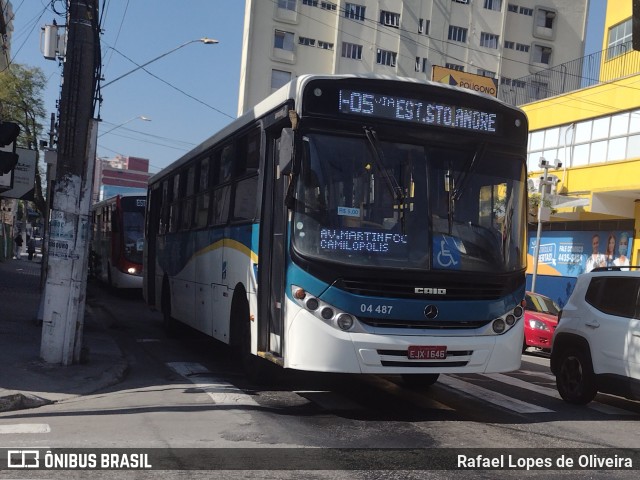 ETURSA - Emp. de Transp. Urbano e Rodoviário de Santo André 04 487 na cidade de Santo André, São Paulo, Brasil, por Rafael Lopes de Oliveira. Número da foto: #11138056.