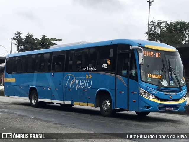 Viação Nossa Senhora do Amparo RJ 186.012 na cidade de Niterói, Rio de Janeiro, Brasil, por Luiz Eduardo Lopes da Silva. Número da foto: #11140570.