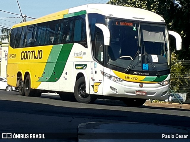 Empresa Gontijo de Transportes 18530 na cidade de Araçatuba, São Paulo, Brasil, por Paulo Cesar. ID da foto: 11139833.