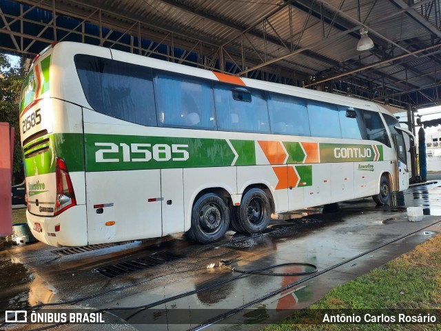 Empresa Gontijo de Transportes 21585 na cidade de Juiz de Fora, Minas Gerais, Brasil, por Antônio Carlos Rosário. ID da foto: 11139921.