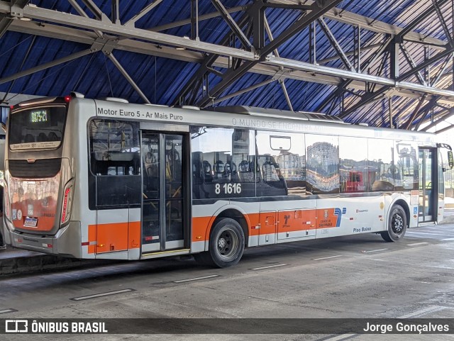 TRANSPPASS - Transporte de Passageiros 8 1616 na cidade de São Paulo, São Paulo, Brasil, por Jorge Gonçalves. Número da foto: #11138163.