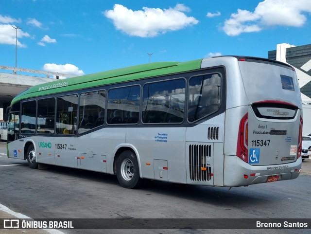 Viação Piracicabana Distrito Federal 115347 na cidade de Brasília, Distrito Federal, Brasil, por Brenno Santos. Número da foto: #11138553.