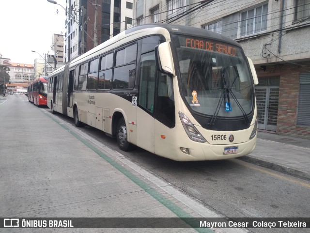Leblon Transporte de Passageiros 15R06 na cidade de Curitiba, Paraná, Brasil, por Mayron Cesar  Colaço Teixeira. Número da foto: #11141189.