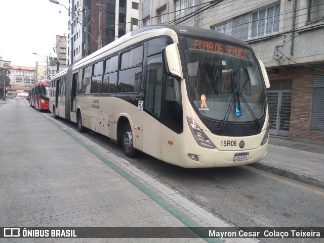 Leblon Transporte de Passageiros 15R06 na cidade de Curitiba, Paraná, Brasil, por Mayron Cesar  Colaço Teixeira. ID da foto: 11141189.