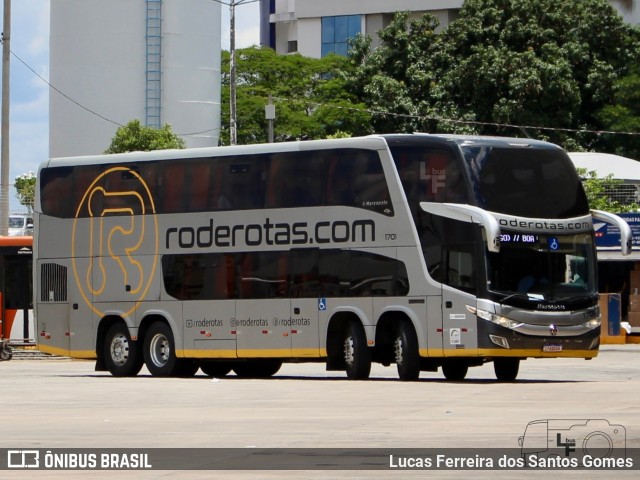 RodeRotas - Rotas de Viação do Triângulo 1701 na cidade de Goiânia, Goiás, Brasil, por Lucas Ferreira dos Santos Gomes. ID da foto: 11139217.