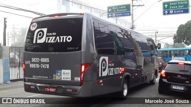 Viação Pizatto 9007 na cidade de São José dos Campos, São Paulo, Brasil, por Marcelo José Souza. Número da foto: #11138532.