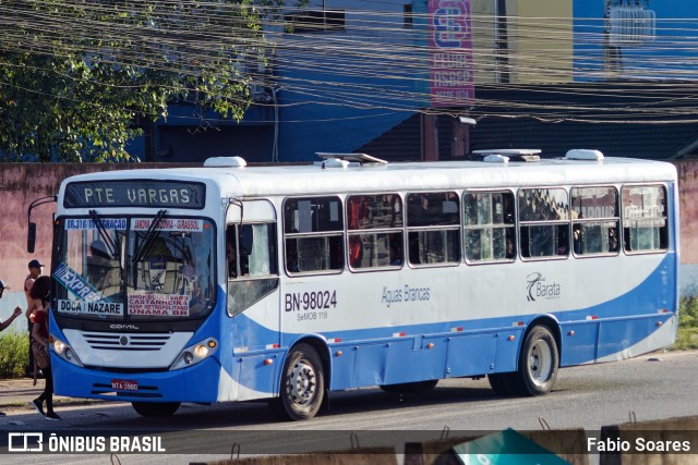 Transportes Barata BN-98024 na cidade de Ananindeua, Pará, Brasil, por Fabio Soares. Número da foto: #11141505.