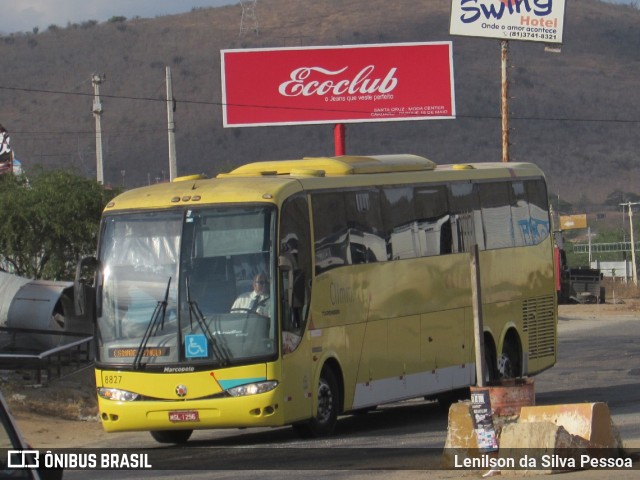 Viação Itapemirim 8827 na cidade de Taquaritinga do Norte, Pernambuco, Brasil, por Lenilson da Silva Pessoa. Número da foto: #11142451.