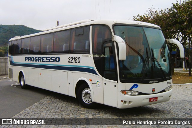 Viação Progresso 32180 na cidade de Juiz de Fora, Minas Gerais, Brasil, por Paulo Henrique Pereira Borges. Número da foto: #11142041.