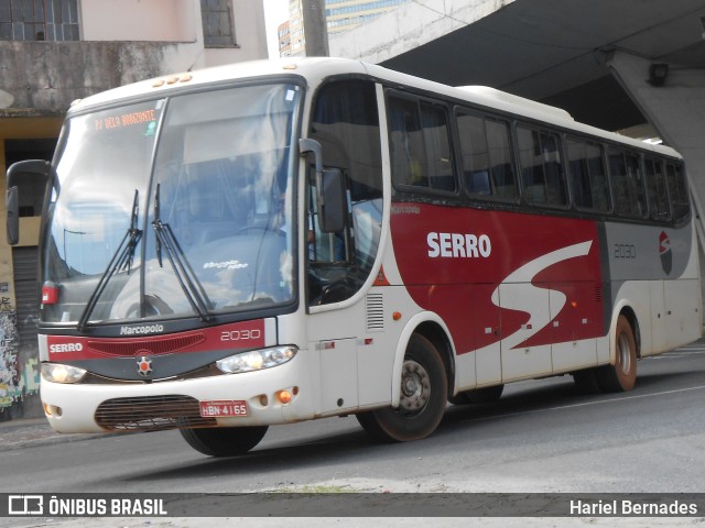 Viação Serro 2030 na cidade de Belo Horizonte, Minas Gerais, Brasil, por Hariel Bernades. ID da foto: 11141519.