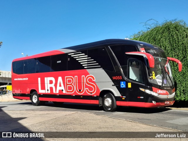 Lirabus 14055 na cidade de Limeira, São Paulo, Brasil, por Jefferson Luiz. ID da foto: 11141513.