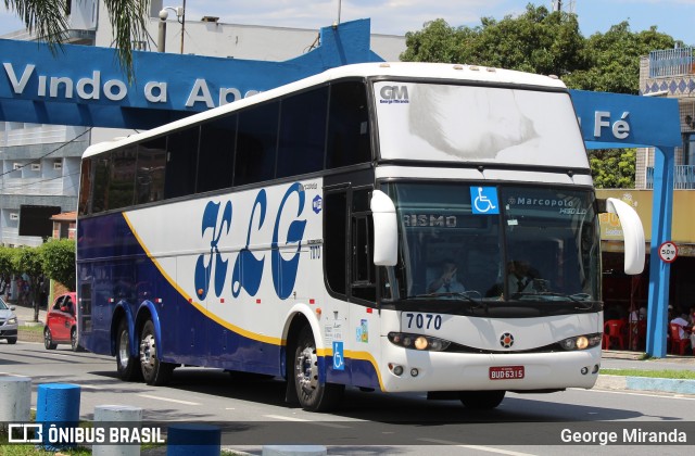 KLG Viagens e Turismo 7070 na cidade de Aparecida, São Paulo, Brasil, por George Miranda. ID da foto: 11143150.