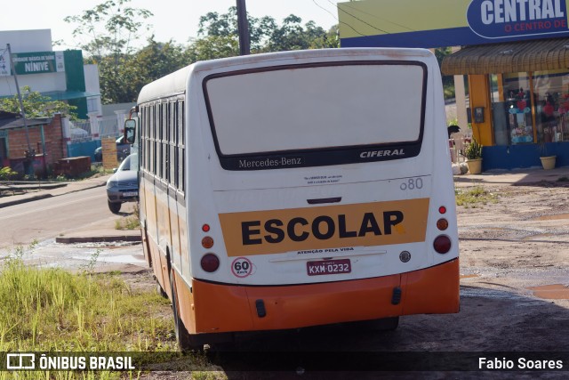 Ônibus Particulares KXM0232 na cidade de Moju, Pará, Brasil, por Fabio Soares. Número da foto: #11141486.