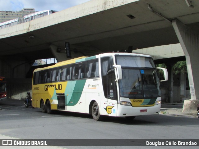 Empresa Gontijo de Transportes 20090 na cidade de Belo Horizonte, Minas Gerais, Brasil, por Douglas Célio Brandao. ID da foto: 11142737.