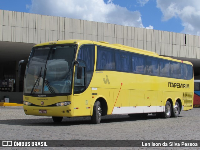 Viação Itapemirim 8883 na cidade de Caruaru, Pernambuco, Brasil, por Lenilson da Silva Pessoa. ID da foto: 11142618.