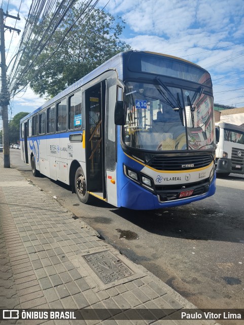 Viação Vila Real B11594 na cidade de Rio de Janeiro, Rio de Janeiro, Brasil, por Paulo Vitor Lima. Número da foto: #11141304.