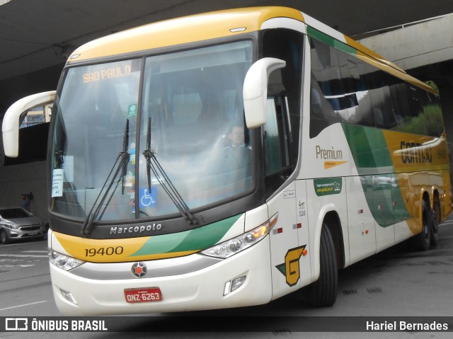 Empresa Gontijo de Transportes 19400 na cidade de Belo Horizonte, Minas Gerais, Brasil, por Hariel Bernades. Número da foto: #11141448.