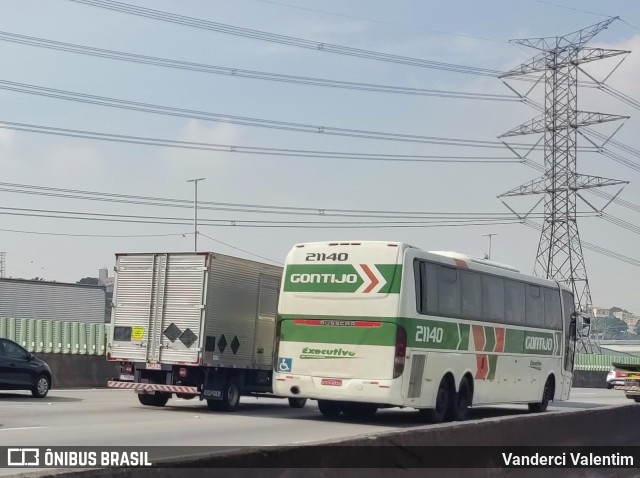 Empresa Gontijo de Transportes 21140 na cidade de São Paulo, São Paulo, Brasil, por Vanderci Valentim. ID da foto: 11141722.