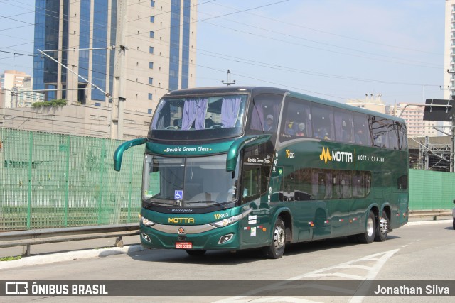 Viação Motta 19003 na cidade de São Paulo, São Paulo, Brasil, por Jonathan Silva. Número da foto: #11142026.