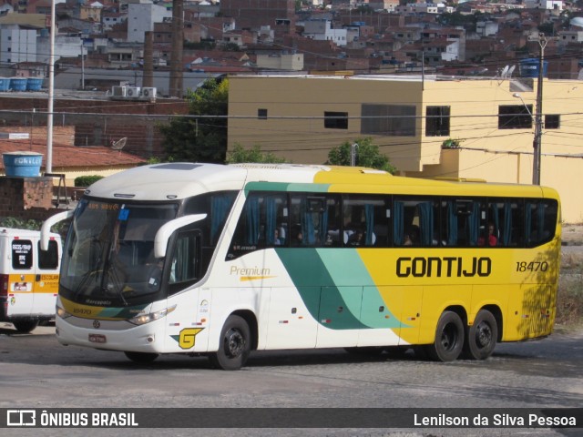 Empresa Gontijo de Transportes 18470 na cidade de Caruaru, Pernambuco, Brasil, por Lenilson da Silva Pessoa. ID da foto: 11142817.