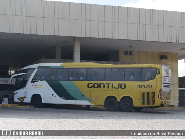 Empresa Gontijo de Transportes 18470 na cidade de Caruaru, Pernambuco, Brasil, por Lenilson da Silva Pessoa. ID da foto: 11144833.