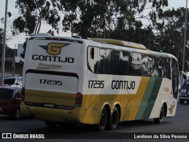 Empresa Gontijo de Transportes 17235 na cidade de Caruaru, Pernambuco, Brasil, por Lenilson da Silva Pessoa. ID da foto: 11144985.