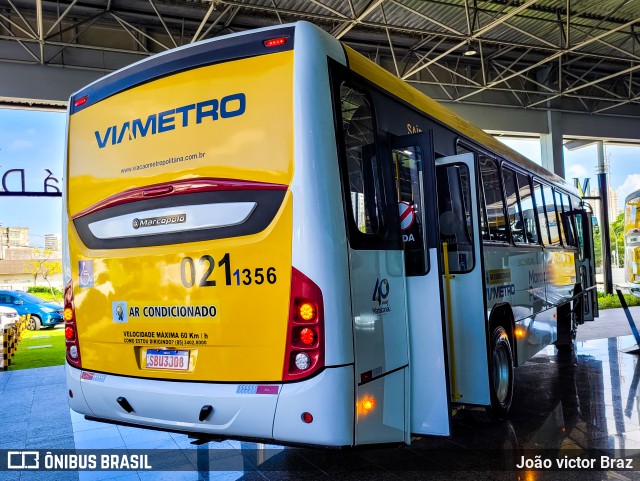 Via Metro - Auto Viação Metropolitana 0211356 na cidade de Fortaleza, Ceará, Brasil, por João victor Braz. Número da foto: #11144414.