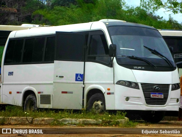 Ônibus Particulares 0911 na cidade de Paudalho, Pernambuco, Brasil, por Edjunior Sebastião. ID da foto: 11144321.