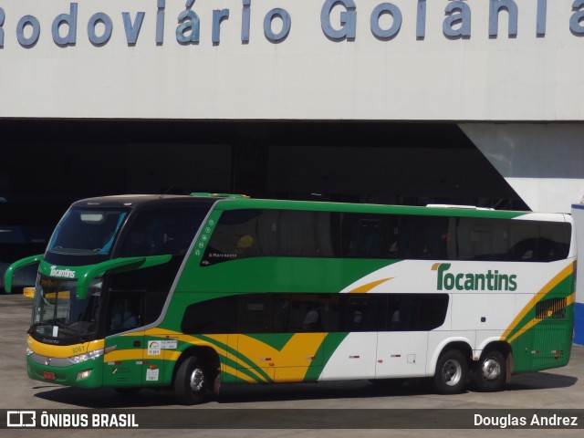 Tocantins Transportes e Turismo 3061 na cidade de Goiânia, Goiás, Brasil, por Douglas Andrez. ID da foto: 11145226.