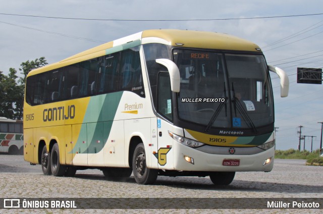 Empresa Gontijo de Transportes 19105 na cidade de Rio Largo, Alagoas, Brasil, por Müller Peixoto. ID da foto: 11144311.