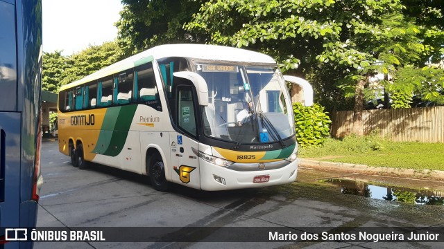 Empresa Gontijo de Transportes 18825 na cidade de Salvador, Bahia, Brasil, por Mario dos Santos Nogueira Junior. ID da foto: 11145222.