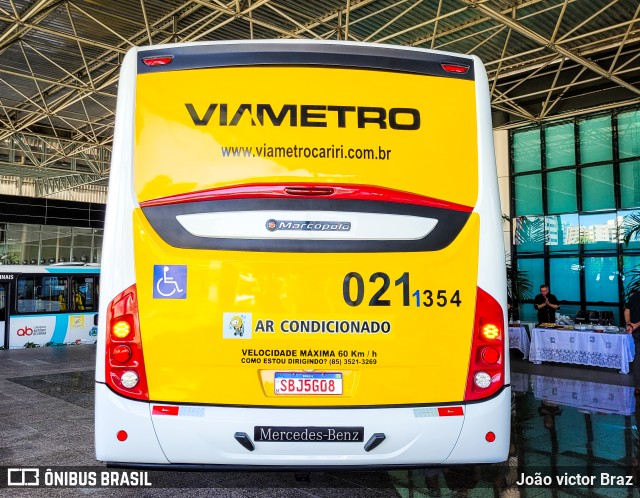 Via Metro - Auto Viação Metropolitana 0211354 na cidade de Fortaleza, Ceará, Brasil, por João victor Braz. Número da foto: #11144404.