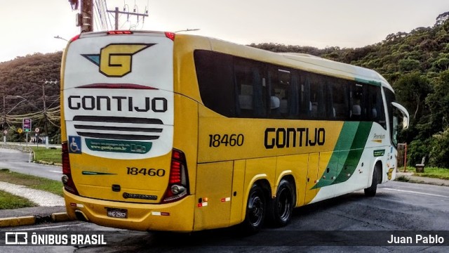 Empresa Gontijo de Transportes 18460 na cidade de Juiz de Fora, Minas Gerais, Brasil, por Juan Pablo. ID da foto: 11147337.