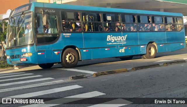 Biguaçu Transportes Coletivos Administração e Participação 418 na cidade de São José, Santa Catarina, Brasil, por Erwin Di Tarso. Número da foto: #11146045.