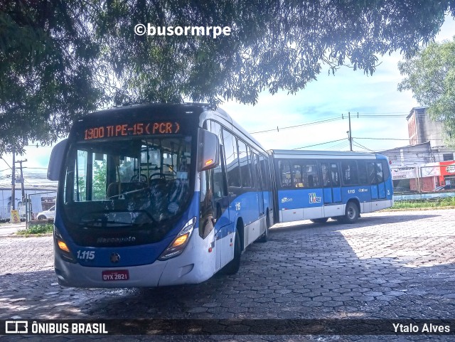 Cidade Alta Transportes 1.115 na cidade de Olinda, Pernambuco, Brasil, por Ytalo Alves. ID da foto: 11145809.