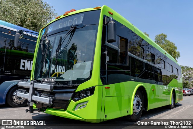 Volvo B8RLE Euro 6 na cidade de Gustavo A. Madero, Ciudad de México, México, por Omar Ramírez Thor2102. ID da foto: 11147748.