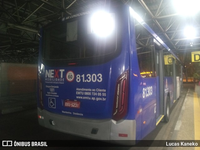 Next Mobilidade - ABC Sistema de Transporte 81.303 na cidade de Santo André, São Paulo, Brasil, por Lucas Kaneko. Número da foto: #11146028.