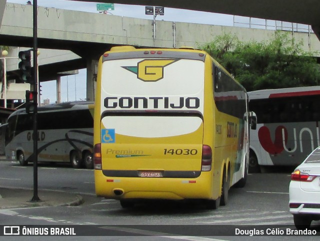 Empresa Gontijo de Transportes 14030 na cidade de Belo Horizonte, Minas Gerais, Brasil, por Douglas Célio Brandao. ID da foto: 11146919.