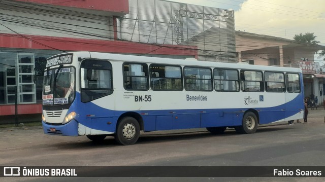 Transportes Barata BN-55 na cidade de Benevides, Pará, Brasil, por Fabio Soares. Número da foto: #11145768.