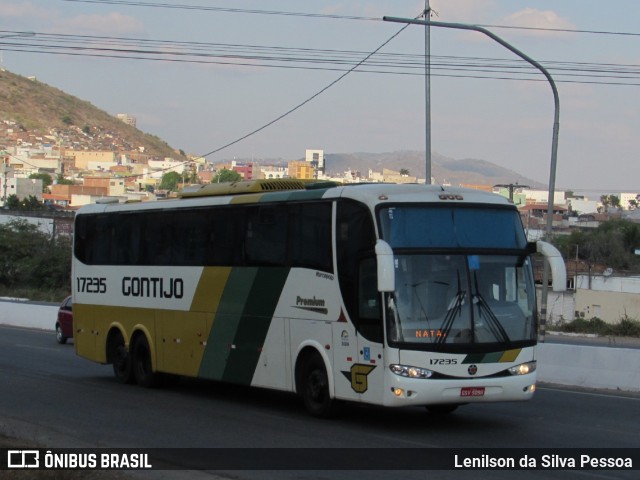 Empresa Gontijo de Transportes 17235 na cidade de Caruaru, Pernambuco, Brasil, por Lenilson da Silva Pessoa. Número da foto: #11148246.