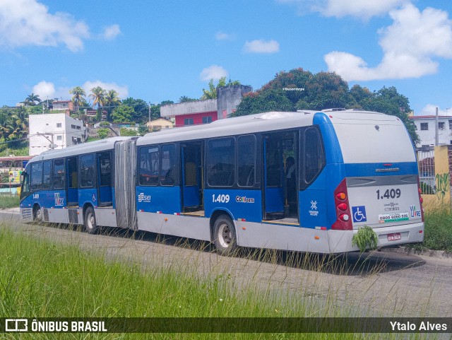 Itamaracá Transportes 1.409 na cidade de Paulista, Pernambuco, Brasil, por Ytalo Alves. ID da foto: 11145821.