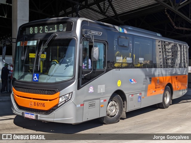 Alfa Rodobus > CooperAlfa 8 6116 na cidade de São Paulo, São Paulo, Brasil, por Jorge Gonçalves. ID da foto: 11146588.