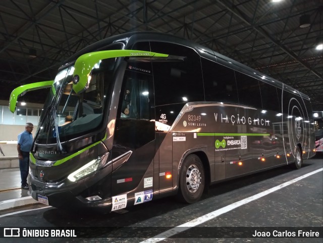 Viação Garcia 82349 na cidade de Bauru, São Paulo, Brasil, por Joao Carlos Freire. Número da foto: #11146207.