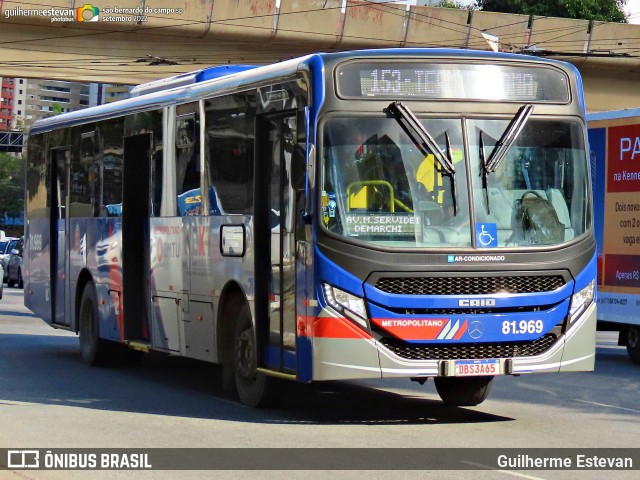 Next Mobilidade - ABC Sistema de Transporte 81.969 na cidade de São Bernardo do Campo, São Paulo, Brasil, por Guilherme Estevan. ID da foto: 11146996.