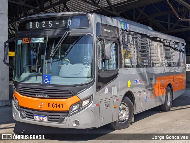 Alfa Rodobus > CooperAlfa 8 6141 na cidade de São Paulo, São Paulo, Brasil, por Jorge Gonçalves. Número da foto: #11145999.