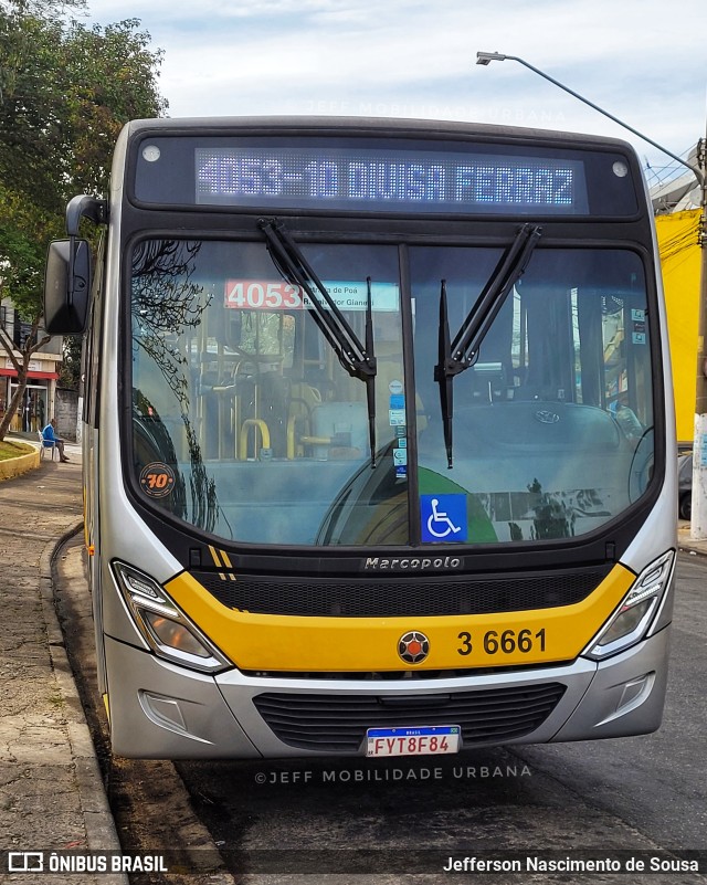 Transunião Transportes 3 6661 na cidade de São Paulo, São Paulo, Brasil, por Jefferson Nascimento de Sousa. ID da foto: 11149071.