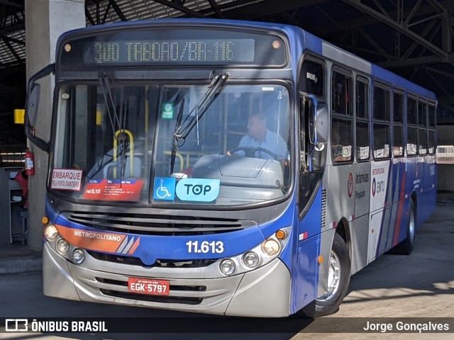 Viação Pirajuçara 11.613 na cidade de São Paulo, São Paulo, Brasil, por Jorge Gonçalves. Número da foto: #11148974.