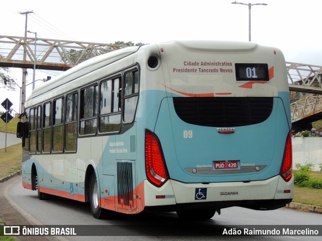 Auto Omnibus Floramar 09 na cidade de Belo Horizonte, Minas Gerais, Brasil, por Adão Raimundo Marcelino. ID da foto: 11151248.