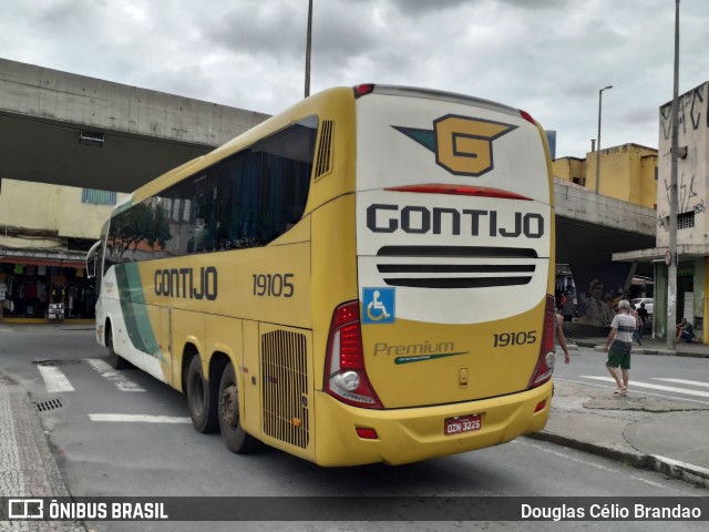 Empresa Gontijo de Transportes 19105 na cidade de Belo Horizonte, Minas Gerais, Brasil, por Douglas Célio Brandao. Número da foto: #11150913.