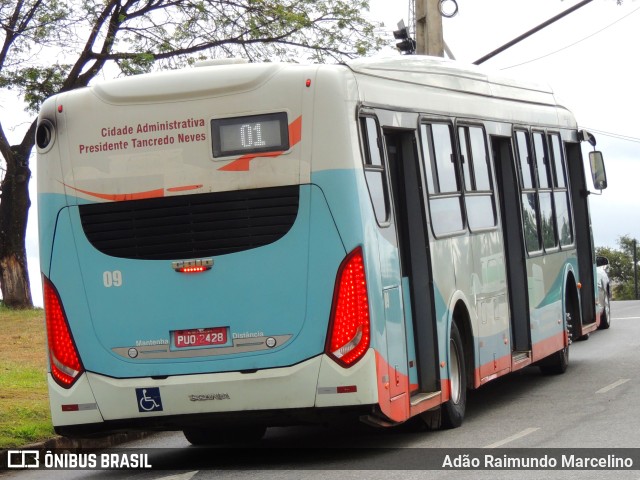 Auto Omnibus Floramar 09 na cidade de Belo Horizonte, Minas Gerais, Brasil, por Adão Raimundo Marcelino. ID da foto: 11151224.